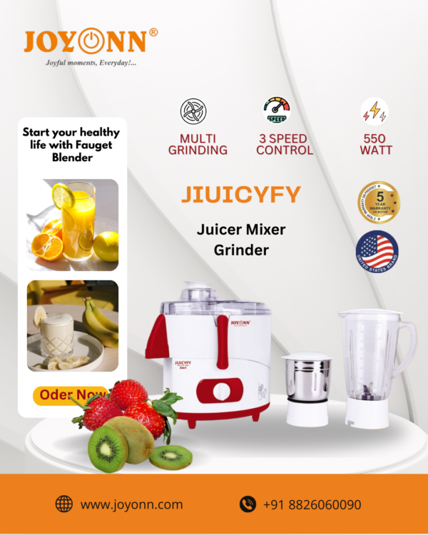 joyonn juicer mixer grinder
