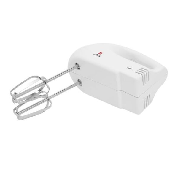 SWISS MILITARY TWISTO Hand Mixer, Stainless Steel Beater, Dough Hooks