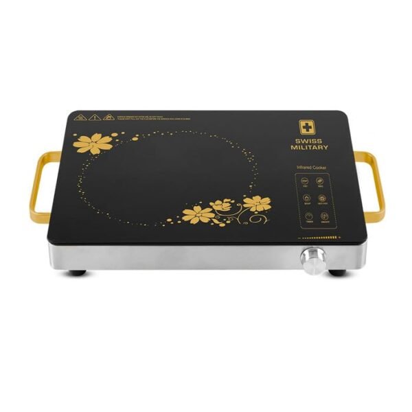Swiss Military Emporia Infrared Induction Cooktop , 2200 Watts