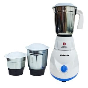 Swiss Military NEBULA Mixer Grinder | ABS Body | 3 Jars-500 watt