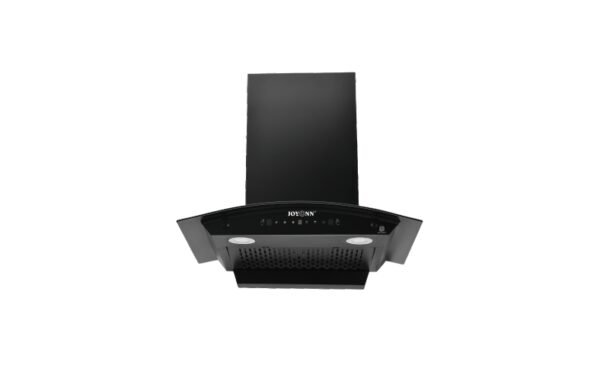 Joyonn Auto Clean Chimney – Curved Glass, Filter-less & Motion Sensor
